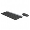 KIT TECLADO Y  MOUSE INALAMBRIC SLIM MK470 MINIMALISTA MODERNO