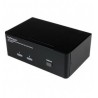 CONMUTADOR SWITCH KVM 2 PUERTOS USB AUDIO DISPLAYPORT DOBLE