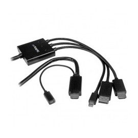 CONVERTIDOR HDMI DISPLAYPORT MINI DISPLAYPORT A HDMI CABLE 2M