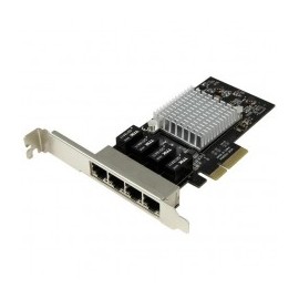 TARJETA DE RED PCI EXPRESS ETHERNET GIGABIT 4 PUERTOS