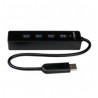 Concentrador HUB USB 3.0 / 4 Puertos-portatil