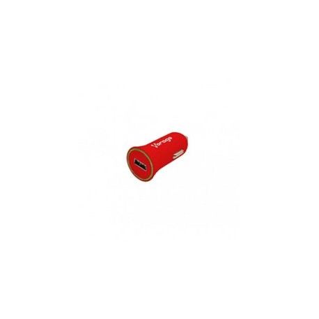 CARGADOR PARA AUTO VORAGO AU-1 01 CON 1 PUERTO USB ROJO