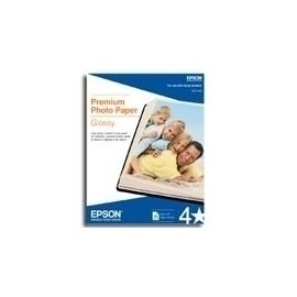 PAPEL PREMIUM GLOSSY PHOTO 100 HOJAS 4  X 6