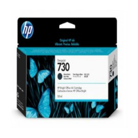 HP 730 NEGRO MATTE 130ML TINTA AMPLIO FORMATO P2V65A