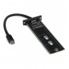 GABINETE PORT    TIL SSD M 2 PARA SSDS M 2 SATA - USB-C - USB 3 1