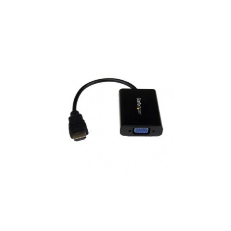 CONVERTIDOR ADAPTADOR HDMI A VGA HD15 CON AUDIO 1920X1200