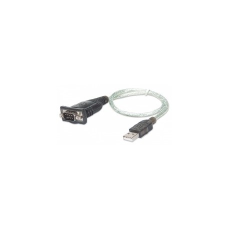 CABLE ADAPTADOR CONVERTIDOR USB A SERIAL DB9 RS232 45CM BLISTER