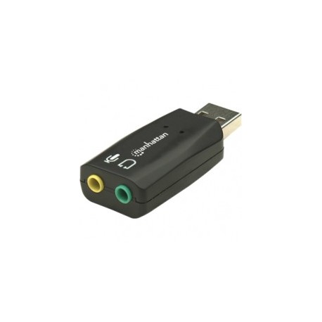 ADAPTADOR CONVERTIDOR TARJETA SONIDO 5 1 USB A 3 5MM