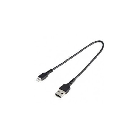 CABLE USB A LIGHTNING NEGRO DE