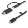 CABLE USB TIPO C DE 1M CON ADA