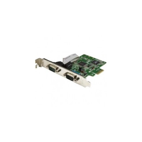 TARJETA SERIAL PCI EXPRESS 2 P PUERTOS DB9 RS232 UART 16C1050