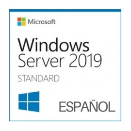 WINDOWS SVR STD 2019 64BIT SPAN SPANISH 1PK DSP OEI DVD 16 CORE