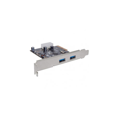 TARJETA PCI EXPRESS USB 3 1 2 PUERTOS BRACKET LARGO Y CORTO