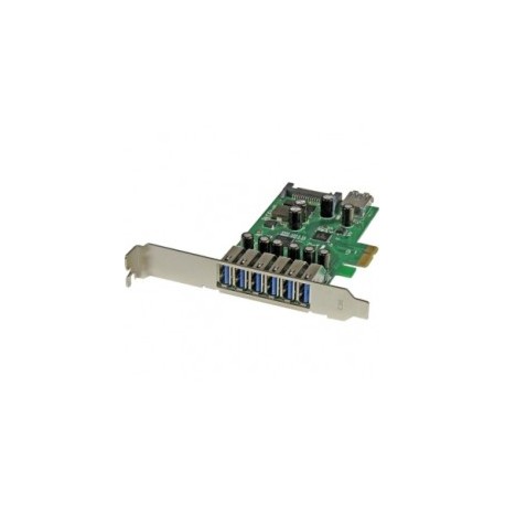 TARJETA PCI EXPRESS 7 PUERTOS USB 3 0 PERFIL BAJO O COMPLETO