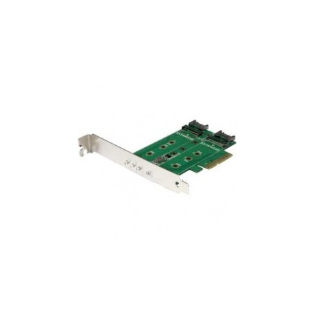 TARJETA ADAPTADORA PCI EXPRESS 3 PUERTOS M 2 1XNVME 2XSATA