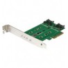 TARJETA ADAPTADORA PCI EXPRESS 3 PUERTOS M 2 1XNVME 2XSATA