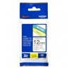 CINTA FLEXIBLE NEGRO SOBRE BLA NCO 12MM X 8M