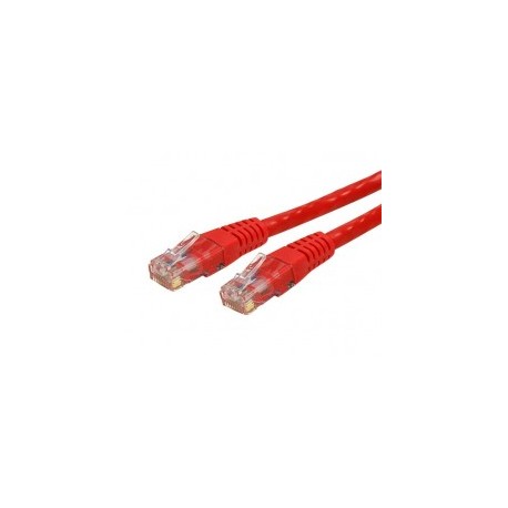 CABLE 15 2M GIGABIT ETHERNET RED CAT6 UTP RJ45 MOLDEADO ROJO