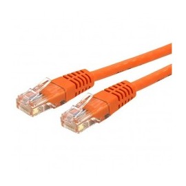 CABLE 10 6M GIGABIT ETHERNET RED CAT6 UTP RJ45 MOLDEADO NARAN A