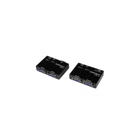 KIT EXTENSOR VGA 2 PUERTOS LOCALES 2X REMOTOS POR CAT5