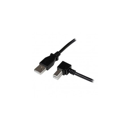 CABLE USB 1M IMPRESORA USB A USB B ACODADO ANGULO DERECHO