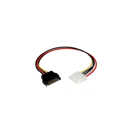 CABLE 30CM ADAPTADOR MOLEX LP4 A SATA ALIMENTACION CORRIENTE