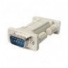 ADAPTADOR SERIAL DB9 RS232 DE MODEM NULO NULL MACHO A MACHO