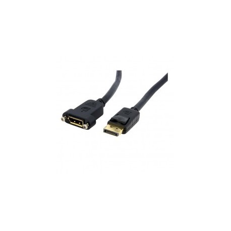 CABLE DISPLAYPORT 91CM PARA MONTAJE EN PANEL HEMBRA A MACHO