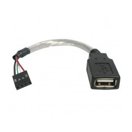 CABLE 15CM ADAPTADOR EXTENSOR USB A IDC 4PIN PLACA MADRE