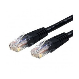 CABLE 3M NEGRO RED GIGABIT ETL CAT6 ETHERNET RJ45 UTP MOLDEADO