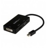 ADAPTADOR CONVERTIDOR MINI DISPLAYPORT A VGA DVI HDMI