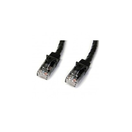 CABLE DE RED ETHERNET UTP SIN ENGANCHES CAT6 3M NEGRO