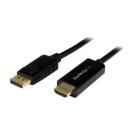 CABLE CONVERTIDOR DISPLAYPORT A HDMI DE 2M NEGRO ULTRA HD 4K