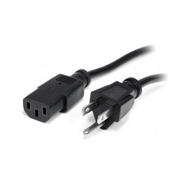 CABLE 6M EST    NDAR ALIMENTACION PARA COMPUTADORA C13 A NEMA5-15P