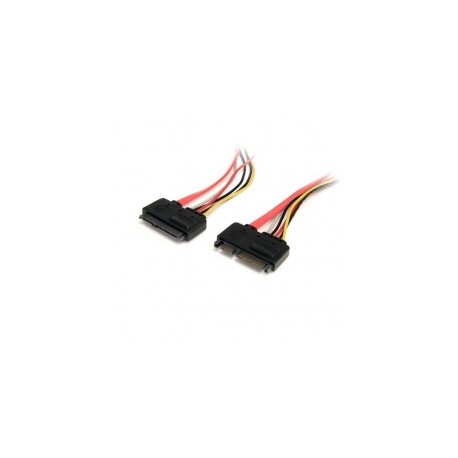 CABLE DE 30CM EXTENSION SATA 22 PIN SERIAL ATA MACHO HEMBRA