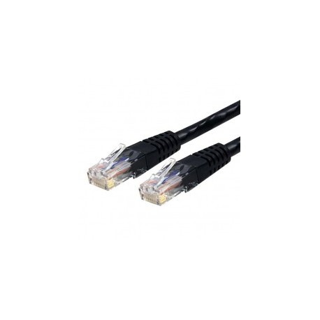 CABLE 3M NEGRO RED GIGABIT ETL CAT6 ETHERNET RJ45 UTP MOLDEADO