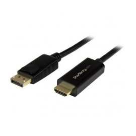 CABLE CONVERTIDOR DISPLAYPORT A HDMI DE 1M NEGRO ULTRA HD 4K