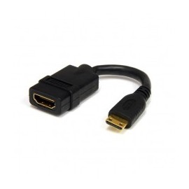 CABLE ADAPTADOR HDMI DE ALTA VELOCIDAD 12CM HDMI MINI HDMI