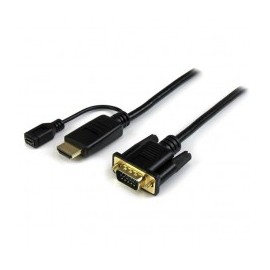 CABLE 1 8M CONVERTIDOR ACTIVO HDMI A VGA 1920X1200 1080P