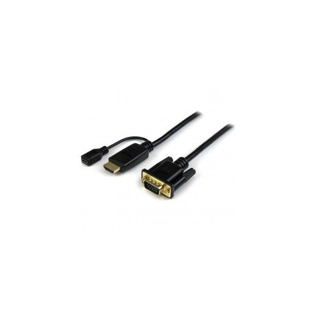 CABLE 1 8M CONVERTIDOR ACTIVO HDMI A VGA 1920X1200 1080P