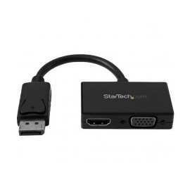 ADAPTADOR CONVERTIDOR DISPLAYPORT A HDMI O VGA