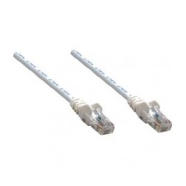 CABLE DE RED  PATCH  UTP CAT 5E 1 0M BLANCO