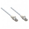 CABLE DE RED  PATCH  UTP CAT 5E 1 0M BLANCO