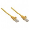 CABLE DE RED PATCH CAT5E RJ45 3 0M AMARILLO