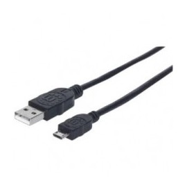 CABLE USB 2 0 A-MICRO B 3 0M NEGRO