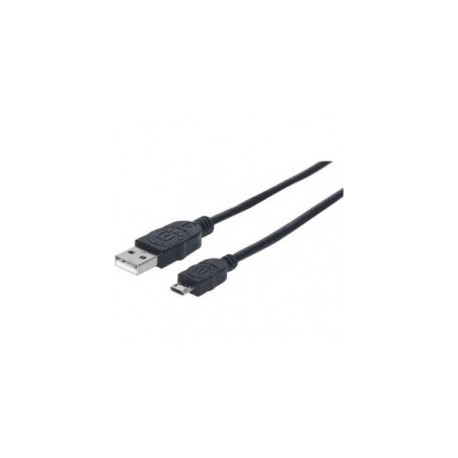 CABLE USB 2 0 A-MICRO B 3 0M NEGRO